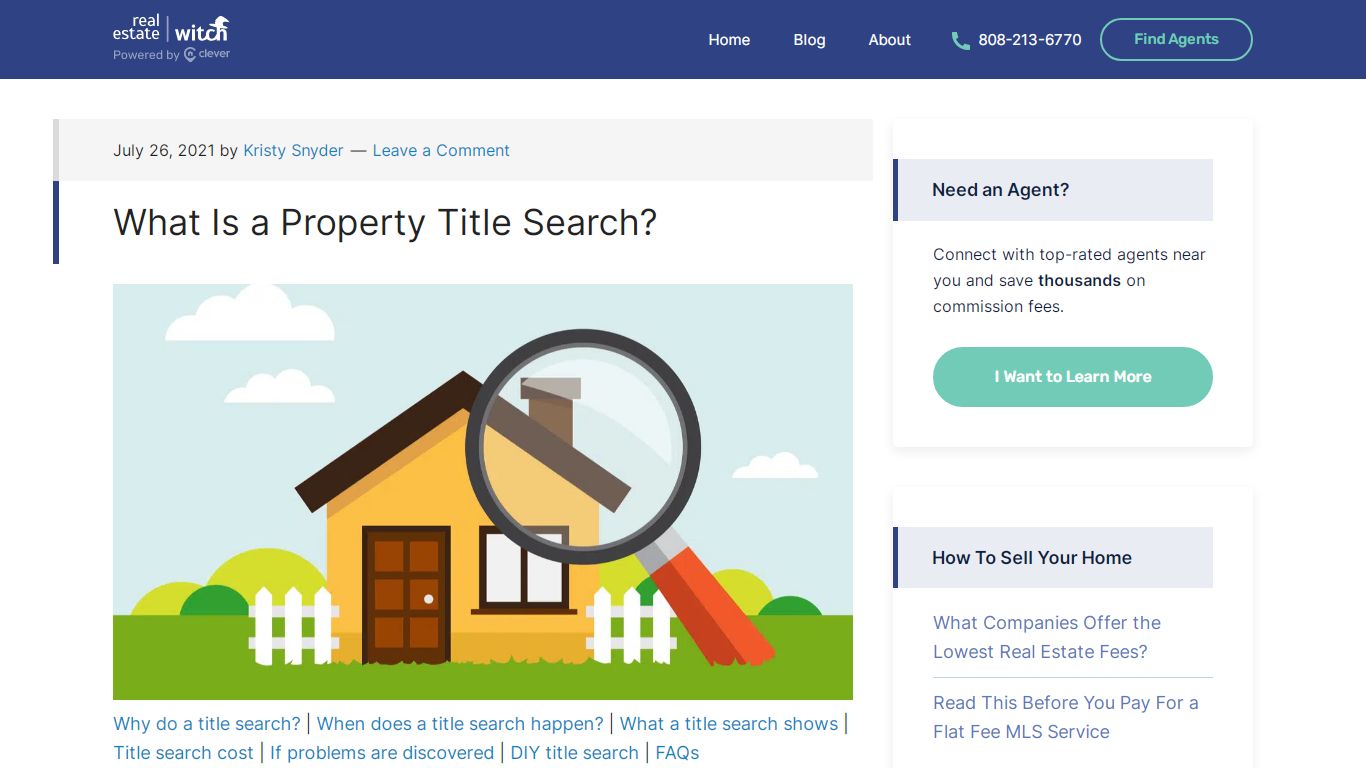 Property Title Searches: Everything You Should Know - Real Estate Witch