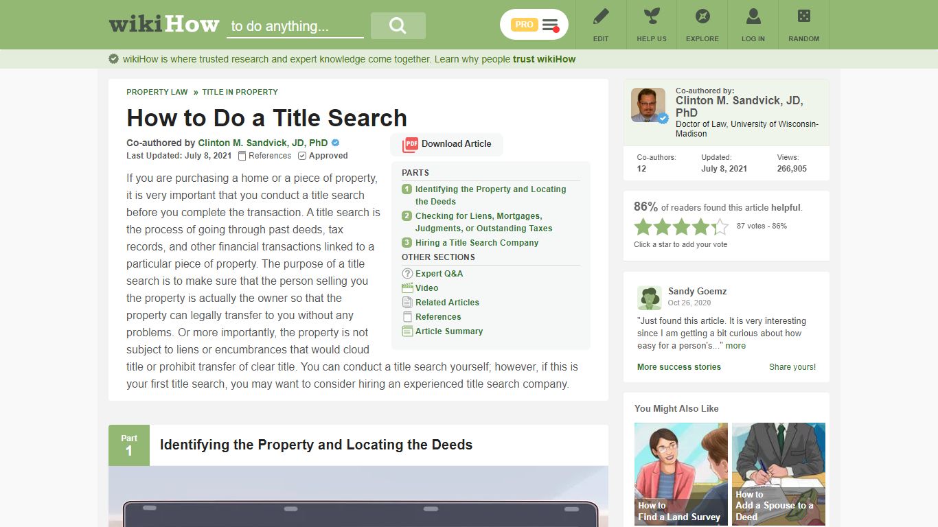How to Do a Title Search: 10 Steps (with Pictures) - wikiHow